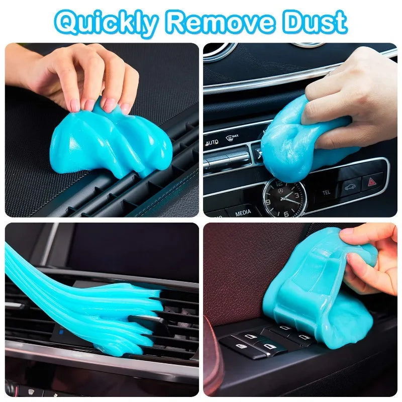 Reusable Car Cleaning Gel Slime for Dust and Crumbs