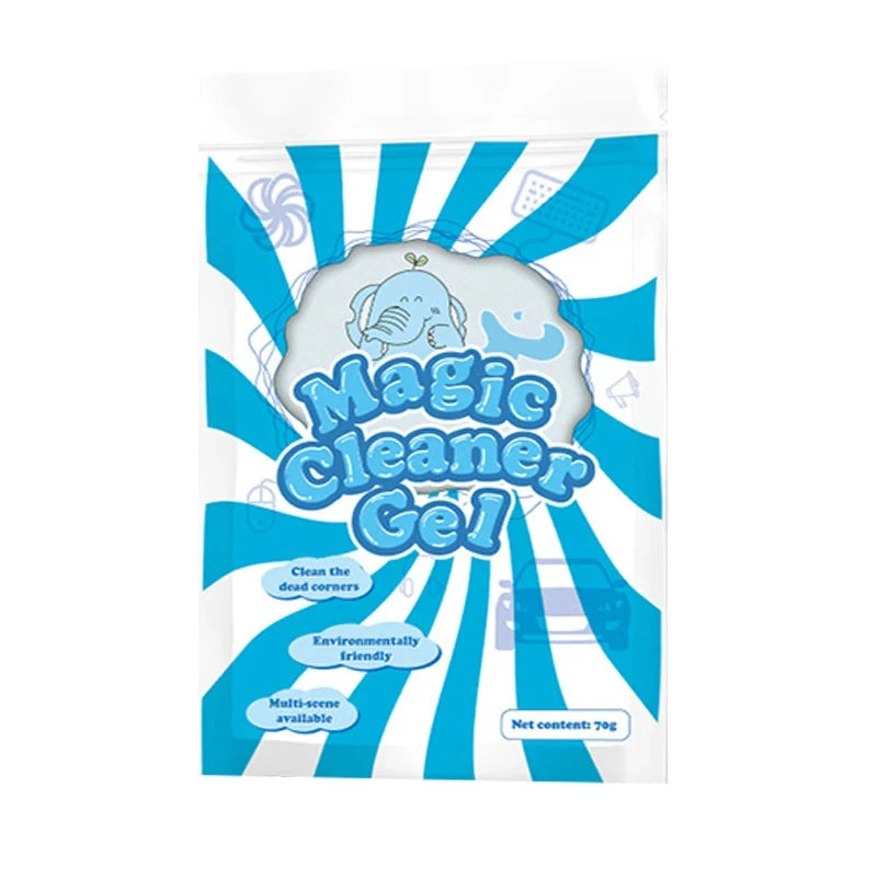 Reusable Car Cleaning Gel Slime for Dust and Crumbs