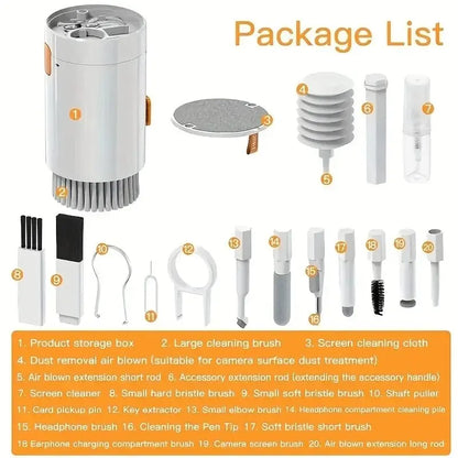 20-in-1 Electronics Cleaning Kit for Keyboard and Earbuds