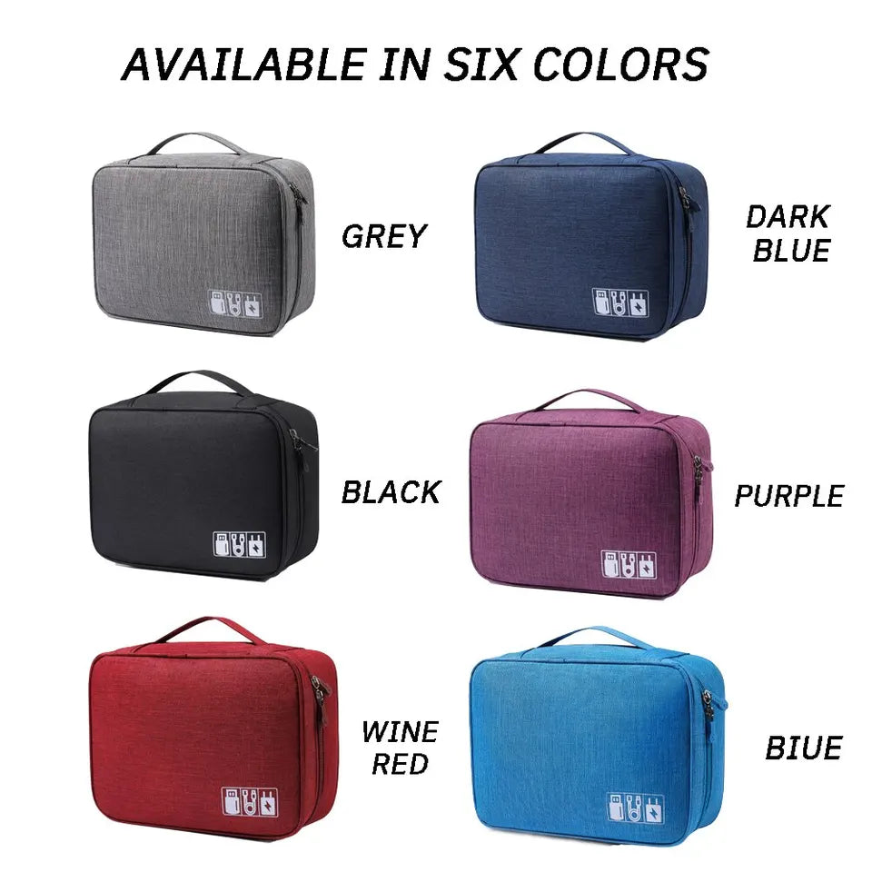 Waterproof Electronic Accessories Travel Organizer Bag