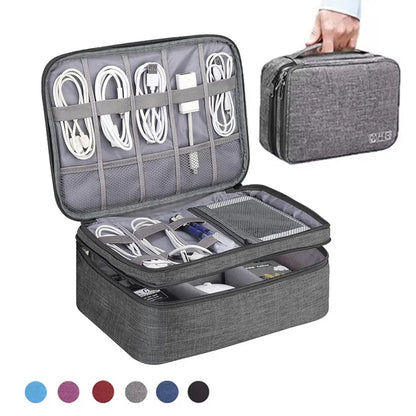Waterproof Electronic Accessories Travel Organizer Bag