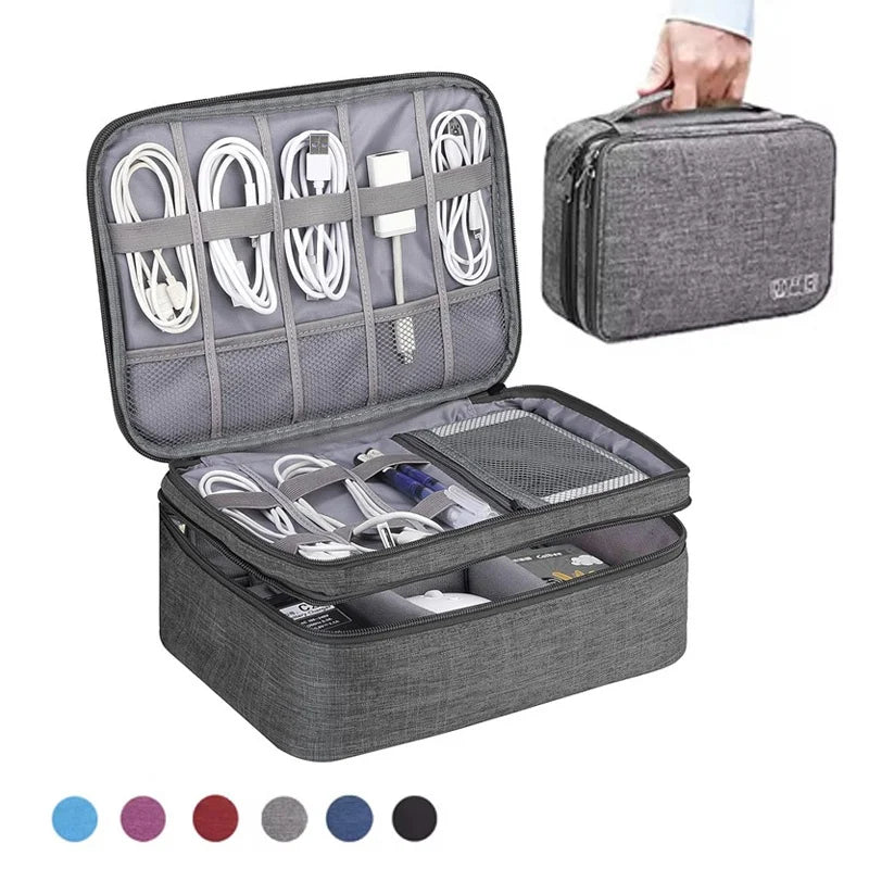 Waterproof Electronic Accessories Travel Organizer Bag
