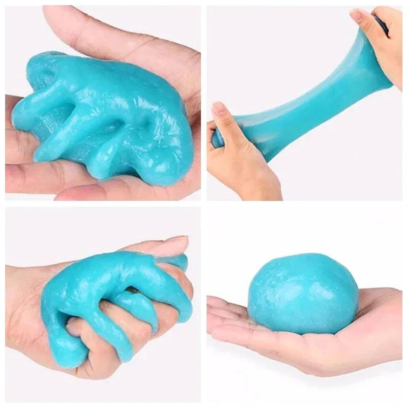 Reusable Car Cleaning Gel Slime for Dust and Crumbs