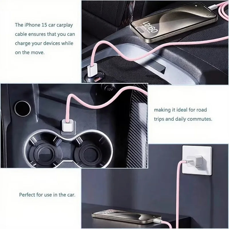 60W USB-C to USB-C Fast Charging Cable With PD